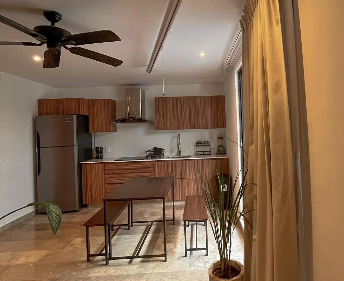 Elegant Room With Private Bathroom In Luxury Penthouse Tulum Apartment